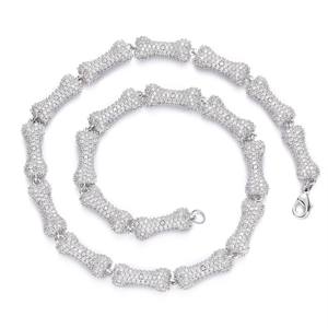 Cadena Cubana de Lujo con Diamantes Moissanite Estilo Hip Hop para Hombre y Mujer, en Plata de Ley 925, Disponible al Mejor Precio - Product Image 5