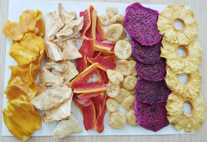 Fruta Seca Tropical Vietnamita de Alta Calidad, en Rodajas, Empaque a Granel al Vacío, 100% Natural, Sin Azúcar -Pey - Product Image 4