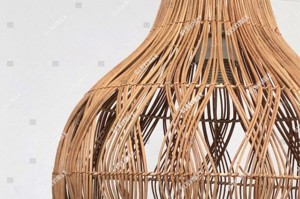 Mejor Proveedor de Lámparas Colgantes de Bambú y Ratán, Lámpara Tejida a Mano para Diseño de Hostelería - Product Image 3