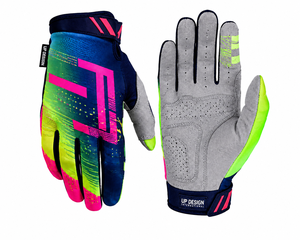 Gants de motocross personnalisés à doigts complets, gants de cyclisme VTT BMX, gants de course moto respirants antidérapants, usine OEM ODM - Product Image 2