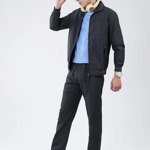 High Manufacture Made Men Tracksuits With Side Pockets Direct Factory Supplier Jogging Wear Men Tracksuits - Product Image 3