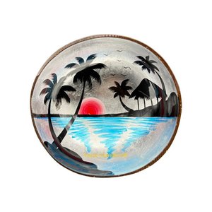 Bol de sculpture à la main naturel écologique demi-vrac organique en gros coquille de noix de coco crue objets décoratifs faits à la main fabriqués au Vietnam - Product Image 2