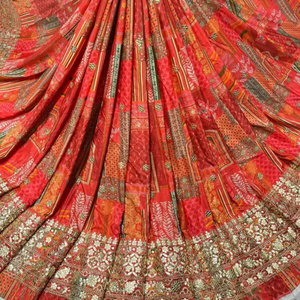Premium Sequence Embroidery Fabric For Women Fashion Wear Designer <b>Garments</b> Party Wear Dresses Kaftan Abaya Bridal Wear - Product Image 2