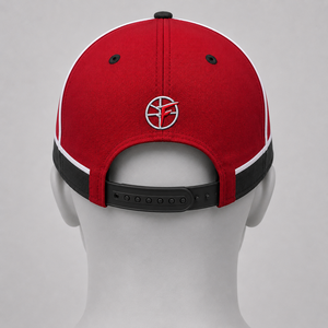Gorra de Béisbol Roja con Logotipo Bordado, Diseño Ajustado de 6 Paneles, Estilo Deportivo Unisex, Gorras de Béisbol de Tela Twill - Product Image 6