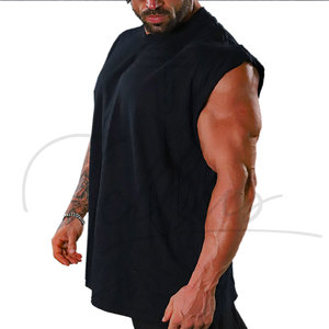 เสื้อกล้ามผู้ชายทรงสลิมฟิต ดีไซน์ทันสมัย ติดอันดับยอดนิยม ผ้าฝ้าย 100% สไตล์ฮิปฮอป คอกลม ระบายอากาศได้ดี ไซส์ใหญ่ ใส่สบาย - Product Image 5