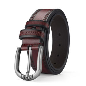 Ceinture en cuir de haute qualité pour hommes, à boucle ardillon, vente directe des fabricants pakistanais, modèle 2026 - Product Image 4