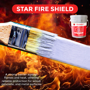 Star Fire Shield Passive Fire Protection Coating Intumescent Fire Resistant <b>Paint</b> for Commercial Buildings Keywords - Product Image 3