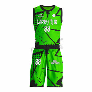 Tenue de basketball personnalisée OEM à séchage rapide – Maillot et short de basketball sur mesure - Product Image 1
