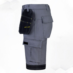 Pantalones Cortos de Trabajo Resistentes para Hombre, Pantalones Cortos Cargo con Múltiples Bolsillos y Bolsillos Desmontables para Herramientas - Product Image 2