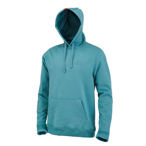 Sweat-shirt à capuche unisexe surdimensionné en molleton 100 % coton de haute qualité, personnalisable avec logo, bleu, vente en gros - Product Image 6