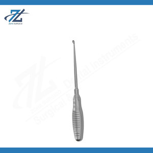Medical Grade Straight <b>Bone</b> Curette No.0 11.34 Inch Stainless Steel <b>Surgical</b> <b>Instrument</b> 5.2mm Width Manufacturer Pakistan - Product Image 5