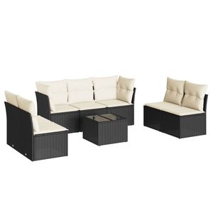 Conjunto de Sofás de Jardín Color Crema - Product Image 2