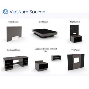 Meubles d'hôtel en bois OEM personnalisables pour Motel 6 | Durables, abordables et OEM disponibles pour les meubles d'hôtel de l'usine - Product Image 2