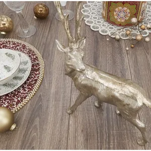 Sculpture en fer forgé artisanale haut de gamme, sculptée en 3D, plaquée or, décoration de luxe pour la maison et les entreprises, vente en gros mondiale, acheteurs importateurs - Product Image 3
