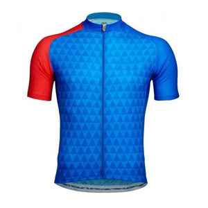 Maillot de cyclisme personnalisé de qualité supérieure, léger, respirant, tissu à séchage rapide, évacuation de l'humidité, vêtements de sport courts - Product Image 5