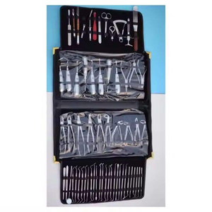 Kit d'instruments de chirurgie dentaire : extracteurs, forceps, outils orthodontiques en acier inoxydable, certifié CE, manuel inclus - Product Image 6
