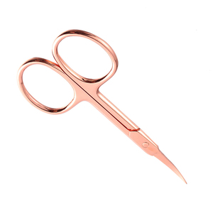 Tijeras Profesionales para Uñas de Acero Inoxidable Color Oro Rosa, Mini Tijeras para Pestañas o Tijeras para Uñas de Bebé para Belleza, Logotipo Personalizado - Product Image 5