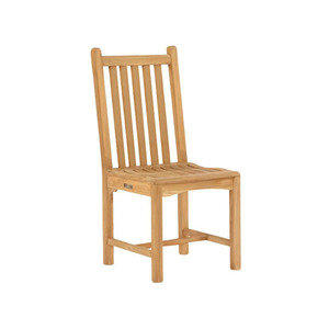 Solid Teak Wood Garden <b>Chair</b> <b>Rustic</b> Outdoor Furniture Durable Tapered Leg Design Waterproof Eco-Friendly for Patio & Park Use - Product Image 1