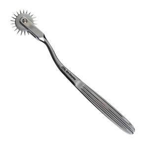 Test sensoriel de haute qualité Wartenberg Pinwheel Guide de profondeur manuel pour le matériel neurologique en acier inoxydable en gros - Product Image 1