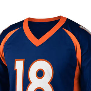 Camiseta de Fútbol Americano SMITHY SPORTS, Nueva, Fabricada en Fábrica, Personalizada para Fans, 100% Poliéster Elástico con Impresión por Transferencia de Calor - Product Image 4