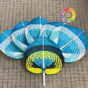 Éventail en bambou du Vietnam, matériau en bambou naturel, pour rafraîchissement, décoration d'événements, cadeau de fête, vente en gros en usine - Caryln - Product Image 5