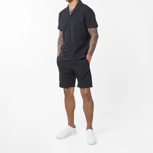 ชุดออกกำลังกายสำหรับผู้ชาย |   ชุดยิมฤดูร้อนระบายอากาศแห้งเร็ว |   ชุดกีฬาแบบกำหนดเอง 2 ชิ้น - Product Image 4