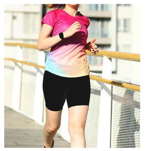 Camiseta Deportiva de Yoga sin Mangas para Mujer, Transpirable, Holgada, Informal, Diseño Sublimado, Hecha de Tela de Malla 100% Algodón Ecológico de Secado Rápido - Product Image 5