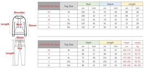 Men 2-Piece Quick Dry Front Logo Tracksuit Set <b>Zip</b>-Up Hoodie Sweatpants Contrast Color Jogger Outfit for Gym Jogging Casual Wear - Product Image 5