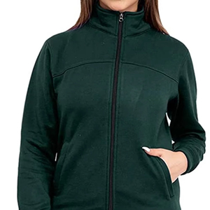 2026 Premium Quality Best Price Custom Logo Women's Sweat Suits Sets Women Zipper up 2 Piece Set Women Sweat Suit - Product Image 3