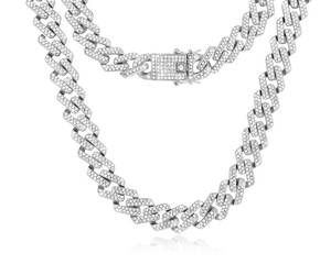 Collar de Cadena Estilo Hip Hop Miami Cuban Link con Diamantes de Moissanita y Plata 925, Joyería Fina de Moda para Hombres, Ideal para Fiestas - Product Image 4