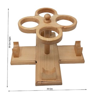 Jarra de cuerno vikinga hecha a mano con soporte de madera y adornos de latón, taza medieval para cerveza o hidromiel, jarra de cuerno de toro, apta para alimentos, regalo para padrinos de boda - Product Image 5