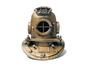 Casco de Buceo Metálico, Modelo a Escala, Miniatura, Réplica de Casco de Buceo, Decoración Náutica, Modelo de Casco de Buceo Vintage, Marítimo - Product Image 5