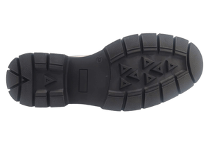 Botas de Tobillo con Cordones de Cuero Genuino Marrón, Punta Redonda, Suela de Goma, Entresuela de EVA, Antideslizantes, para Todas las Temporadas - Product Image 3
