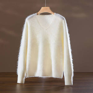 Twist Cable Mongolia Wool Solid Korean <b>Jumper</b> Crewneck Pullover Winter Long Front Logo <b>Warm</b> Casual Classic Knitted Sweater - Product Image 1