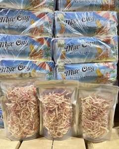 Calamars râpés cuits à la vapeur avec du lait de coco, collation authentique aux fruits de mer et à la noix de coco, calamars tendres en morceaux, collation saine au calamars du Vietnam, pas cher - Product Image 5