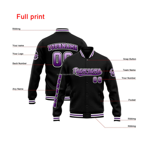 100% Wool Graduation Varsity <b>Jacket</b> with Custom Embroidery Personalized Stand Collar Windproof Letterman Coat for Schools - Product Image 2