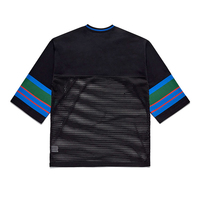 Camiseta Deportiva Unisex Transpirable Ligera 100% Poliéster para Fanáticos del Fútbol, Impresión de Logotipo Personalizado OEM, Protección UV Rápida
