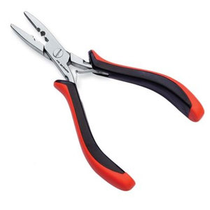Pinzas para Extensiones de Cabello de Acero Inoxidable Plateado, Herramienta Profesional Multiusos para Extensiones de Cabello, Duradera, para Salón de Belleza - Product Image 1