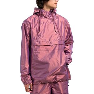 Chaquetas cortavientos de nailon para exteriores para hombre de alta calidad al por mayor, chaqueta cortavientos de tela transpirable impermeable de secado rápido personalizada - Product Image 1