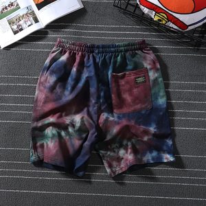 Shorts de sport décontractés pour hommes en coton 100% à séchage rapide, élastiques, unis, mi-longs, pour la course en extérieur et le basketball - Product Image 3