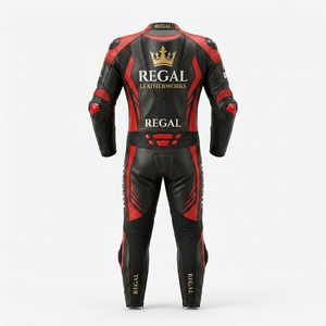 Men's Custom Super MotoCP Track Racing Suit Cowhide/Kangaroo Leather 1Pc Motorbike Jumpsuit/Traje Made To Measure CE - Product Image 2