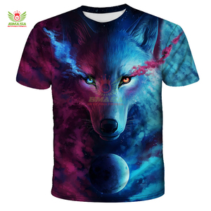 Camiseta Casual Sublimada con Diseño Único, Textura Transpirable y Estilo Urbano Moderno - Product Image 3