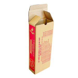 Eco-Friendly Corrugated Paper Self Erecting Carton <b>Box</b> Customizable Wholesale Vietnam Air Sea Express Shipping Made <b>Recycled</b> - Product Image 1