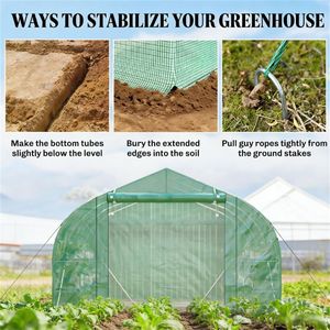 Serre tunnel pour jardin et culture intérieure – Durable et polyvalente – Chambre verte - Product Image 2
