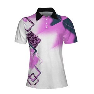 เสื้อโปโลผู้หญิงแบบสองกระดุม ผ้าโพลีเอสเตอร์ 100% มีหลายสีให้เลือก - Product Image 2