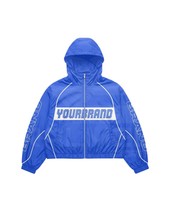 Conjunto Deportivo de Moda para Hombre, Chaqueta con Capucha y Cremallera, Pantalones de Secado Rápido, 100% Nailon, Estilo Deportivo, Unisex, Primavera - Product Image 4