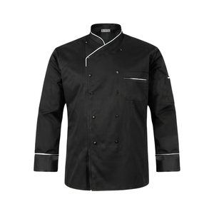 Uniforme de Restaurante con Logotipo Personalizado, Manga Corta, Resistente a las Arrugas, Ropa de Trabajo para Camareros, Hotel, Cafetería, Venta al Por Mayor, OEM, ODM - Product Image 2