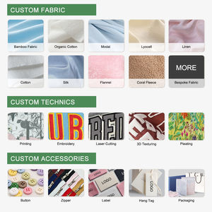 Chemise de nuit en dentelle pour femme en spandex/coton/fibre de bambou, avec taille élastique, respirante et à séchage rapide - Product Image 5