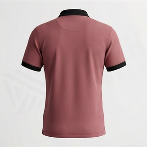 Camisetas Polo para Hombre Estilo Urbano, Transpirables, Vintage, a Rayas, de Manga Corta, de Alta Calidad, Camisetas Deportivas de Algodón para Verano - Product Image 2