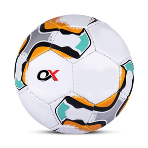 Ballon de football de taille officielle 5 de haute qualité, nouveau design, entraînement sportif, en caoutchouc, cuir, PVC, logo personnalisé imprimé - Product Image 1